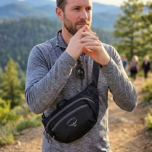 Osprey Daylite Mini Waist Pack - Lightweight Belt Bag with Crossbody Shoulder Ca